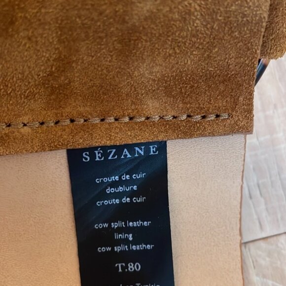 NWOT Sezane Ben Belt. Camel